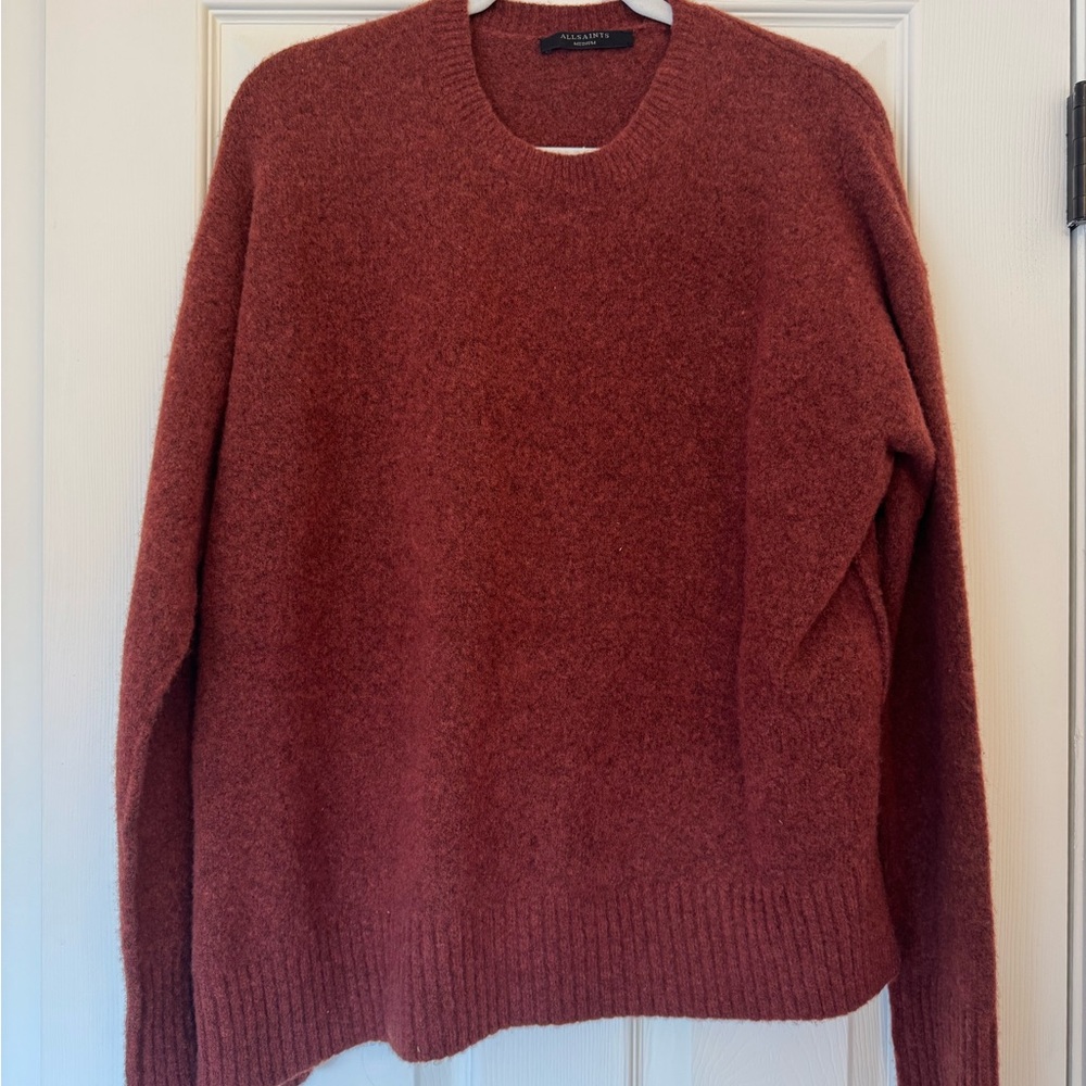 All Saints Rust Sweater